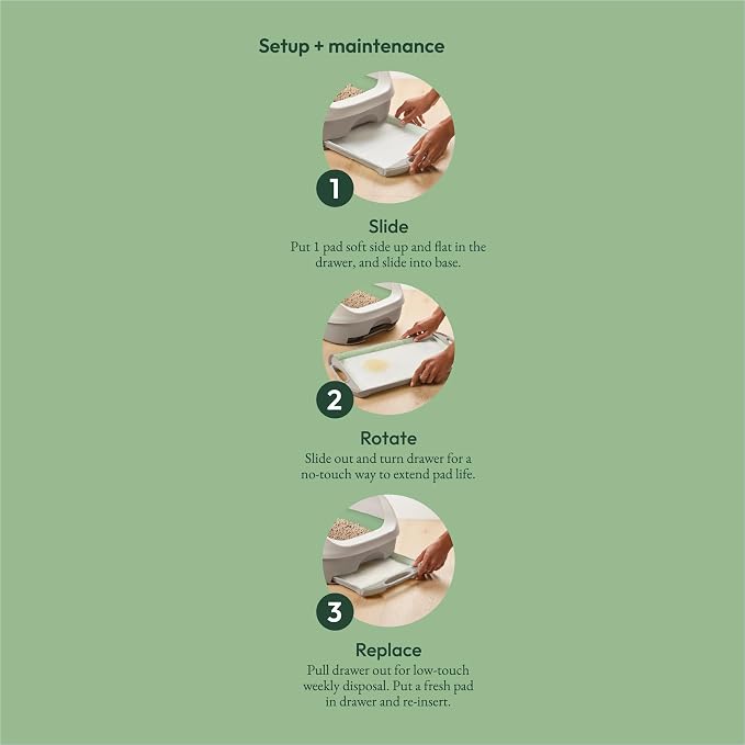 Purina Tidy Cats Breeze Cat Litter System Pad Refills - 10 ct Pouch | Scented cat litter pads, absorb moisture and neutralizes odor to keep things fresh, use with Breeze cat litter system - Image 6