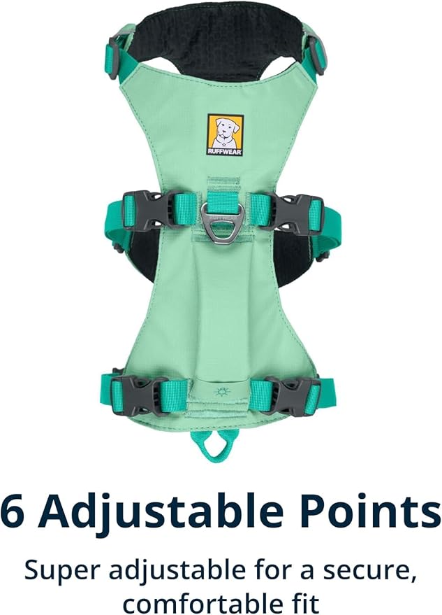 Ruffwear, Flagline Dog Harness, Lightweight and Reflective, No Pull Dog Lift Harness for Hiking, Running and Everyday Use, Sage Green, XX-Small - Image 7