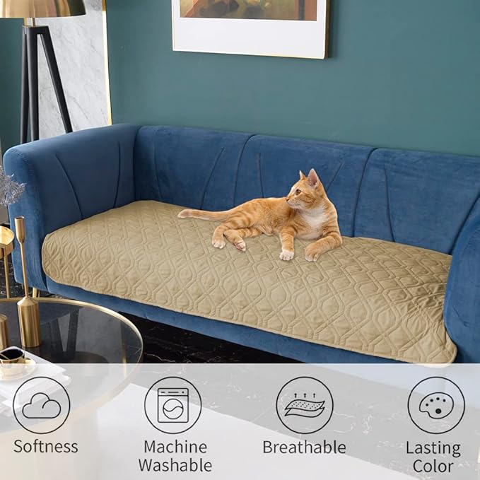 Ameritex Waterproof Dog Bed Cover Pet Blanket for Furniture Bed Couch Sofa Reversible - Image 5