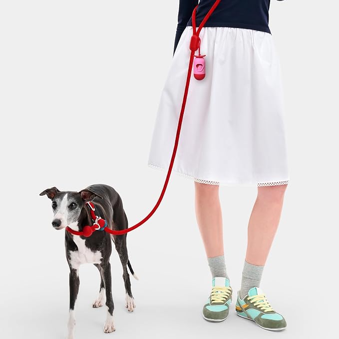 VETRESKA Dog Poop Bag Dispenser with Smoked Cherry Scented Bags, 105 Counts | Leak Proof and Extra Thick Pet Waste Bags for Dog Walking and Cat Litter, 1 Poop Bag Holder and 7 Rolls - Image 9