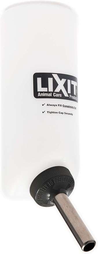 Lixit® Wide Mouth Water Bottles for Large Dogs (White, 32 Ounce) - Image 2