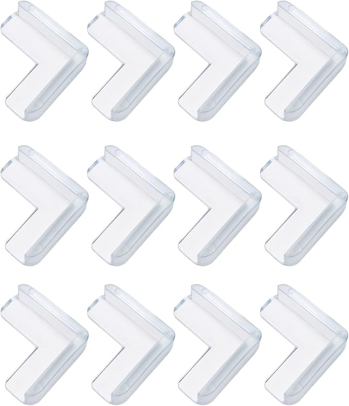 12 Pack Corner Protectors, Corner Guards, Table Corners,Corner Bumpers | corner protector baby, furniture corner protectors, corner guards for furniture , table corner protector for baby - Image 7