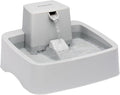 PetSafe Oasys Pet Fountain, 1 Gallon (128 oz), Cats & Small-Medium Dogs | Adjustable Water Flow, Whisker-Friendly Tray, Dishwasher-Safe, Replaceable Carbon & Foam Filters Included by PetSafe