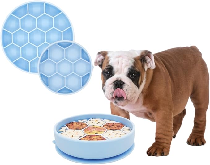Mr. Peanut's Interactive Slow Feed Dog Bowl, Fun Healthy Bloat Stop Feeder (Small) - Image 9