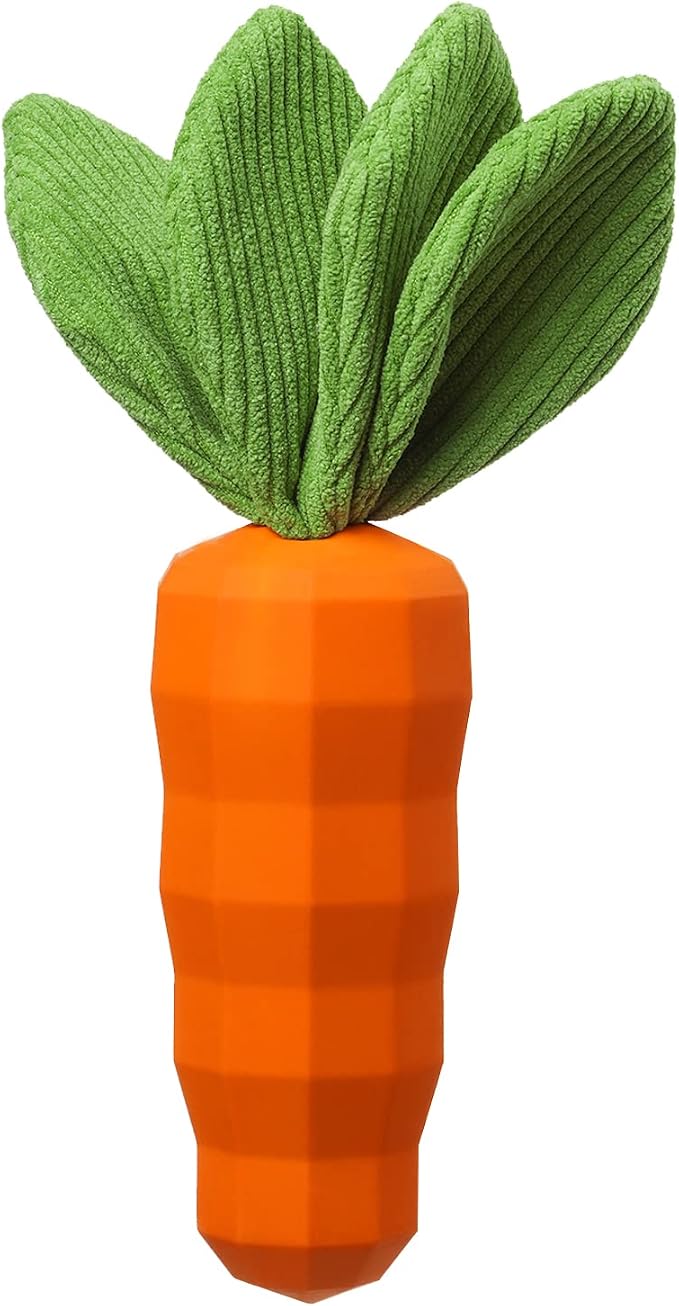 MewaJump Dog Chew Toys for Aggressive Chewers, Rubber Squeaky Dog Toys by MEWAJUMP