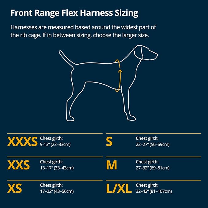 Ruffwear, Front Range Flex Dog Harness, Engineered Knit Construction for Ultimate Fit and Mobility, Lightweight Flexible Everyday Harness with Dual Leash Clips, Polar Blue, Small - Image 2