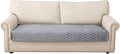 Eismodra Couch Cover,Sectional Couch Covers,Sofa Covers for 3 Cushion Couch,Anti-Slip Sofa Slipcovers for Dogs Cats Kids Loveseat Recliner L Shaped Armrest Backrest,Light Gray 43''x82''(Only 1 Piece) by Eismodra