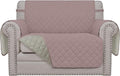 Easy-Going Reversible Couch Cover, Oversized Chair, Pink/Beige | Machine Washable Slipcover For Dogs, Water Resistant Furniture Mat For Living Room, Non-Slip Sofa Cover, Pet Friendly by Easy-Going