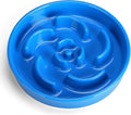 Ceramic Slow Feeder Dog Bowl, 2 Cups Maze Puzzle Dish to Slow Down Eating | Premium Ceramic Material with Anti-Slip Design, Suitable for Small, Medium and Large Breed Dogs Daily Feeding by Anipaw