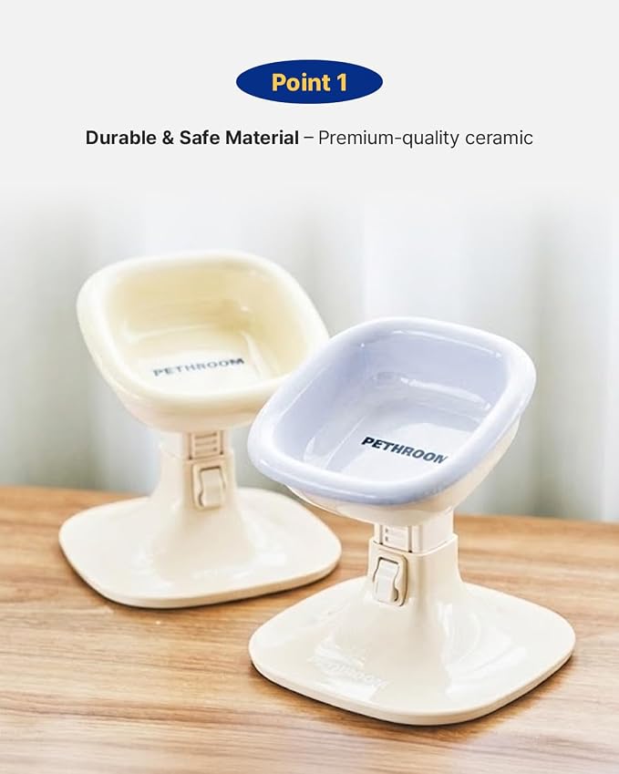 Well Fit Dog Bowl, Durable Ceramic Cat & Dog Food and Water Bowl - Image 5