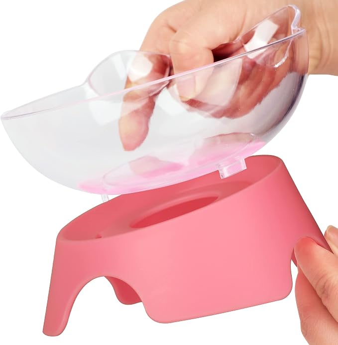 MILIFUN Raised Cat Food Bowls with Stand, Cat Dishes for Food or Water, Tilted Bowl, Pet Dish with Stand - Image 8