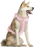 Wisedog No Pull Dog Harness, Gossamer Pink, Large | Lightweight, Adjustable Breathable Pet Vest, Soft & Comfortable Cushion, Small Medium Large Dogs by WisedogPetSupplies
