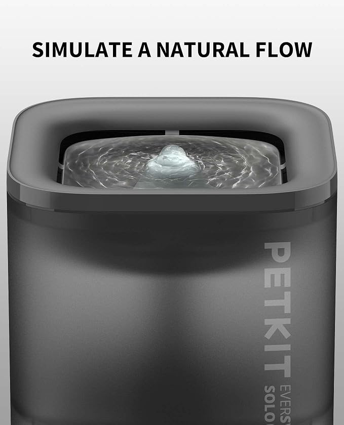 PETKIT Eversweet Solo SE Cat Water Fountain 65oz/1.85L Wireless Pump | Ultra Quiet Pet Water Fountain for Cats and Dogs Inside, Detachable Design Easy to Clean and Assemble, Filters Included - Image 7