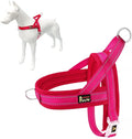 Plutus Pet No Pull Dog Harness for Large Dogs, Breathable Mesh Padded | Adjustable Reflective with Handle, Escape Proof, Quick Fit Pet Vest, Front Clip, for Training and Walking, Pink, XL by PLUTUSPET