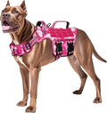 Dog Harness for Large Dogs, No Pull Tactical Vest with Front Clips | Easy Contrl Handle, Breathable Soft Padded, Adjustable, Reflective, Heavy Duty, Easy Take On & Off, Pink Camo X-Large by Runfido