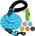 COOYOO Dog Leash 6 FT Heavy Duty - Comfortable Padded Handle - 1/2 inch Reflective Dog Leash for Medium Large Dogs with Poo Bag Dispenser by COOYOO