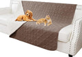 Waterproof Couch Cover for Dogs - Washable Pets Furniture Protector | TPU Leak-Proof Liner, Lightweight & Reversible, Fits Chair, Sofa, Bed, 68" x 82" , Chocolate/Cream by TuffeelHome
