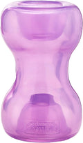 Outward Hound Double Snoop Interactive Treat Dispensing Dog Toy, Purple, 6" | Rolls & Bounces, Treat Stuffer, Puzzle Ball & Slow Feeder, Enrichment, Mint Scented, Easy Clean, No BPA, Medium to Large Dogs by OutwardHound