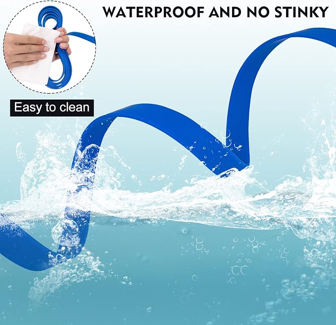 Waterproof Long Leash Durable Dog Recall Training Lead Great for Outdoor Hiking, Training, Yard, Beach and Swimming (Blue, 10ft) - Image 2