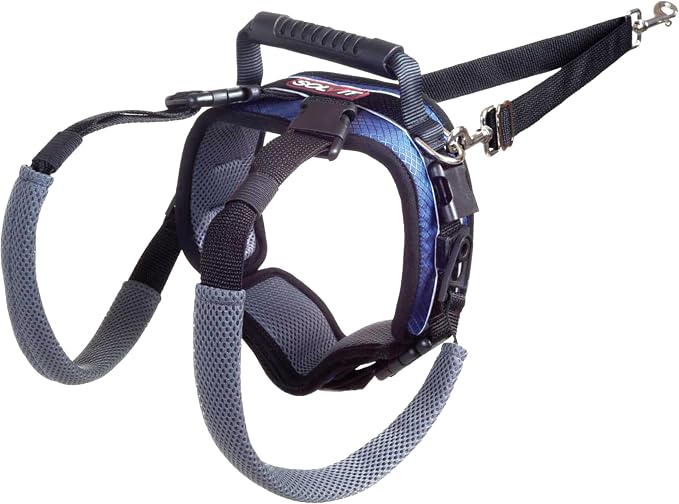 PetSafe Solvit Pet Lifting Aid for Rear Portion, Large, Black (62365) | Dog Lifting Aid with Handle & Shoulder Strap, Adjustable, Padded, Machine Washable, Helps Reduce Strain & Pain by PetSafe