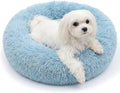 nononfish Soft Round Dog Bed for Small Dogs,Calming Plush Pet Bed | Soft round calming bed for comfortable pet rest. by nononfish