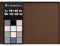 URMONA 22'' x 22'' Waterproof Silicone Under Sink Mat Cabinet and Counter Protector, Shelf Liner for Kitchen and Bathroom, Storage and Organizers, Litter Mat, Pet Cat Puppy Essentials(Brown) by URMONA