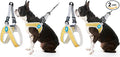 Gooby Simple Step in III Harness - Yellow, Large - Small Dog Harness with Scratch Resistant Outer Vest - Soft Inner Mesh Harness for Small, Medium Dogs (Pack of 2) by Gooby