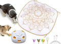 ORSDA Cat Toys for Indoor Cats, 4 in 1 Interactive Cat Toys, Automatic Cat Toy Kitten Toy, Rechargeable Electric Enrichment Toy for Cat Toy for Bored Indoor Adult Cats Hide and Seek, Whack-A-Mole by ORSDA