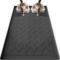 Cat Litter Mat, Extra Large 40"x28" Silicone Mat for Litter Box, Waterproof & Non-Slip Rubber Mat with Lip, Litter Trapping & Scatter Control, Soft on Cat Paws, Urine-Proof Floor Protector by Motsamla