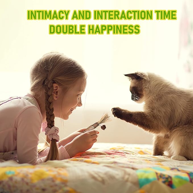 BAWAN Silvervine Sticks Cat Chew Toys for Indoor Cats Dental Care Teeth Cleaning, Natural Kitten & Cat Teething Toys for Health, Cat Chew Stick Suitable for All Breeds of Aggressive Chewers Cat - Image 8