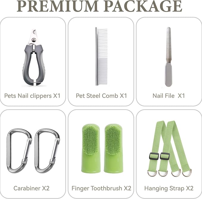 Dog Grooming Hammock – for Dogs Cat Grooming Hammock,Dog Sling for Nail Trimming with Dog Nail Clippers for Small Dogs,Dog Hammock for Nail Trim,Dog Hanging Harness for Nail Trimming - Image 3