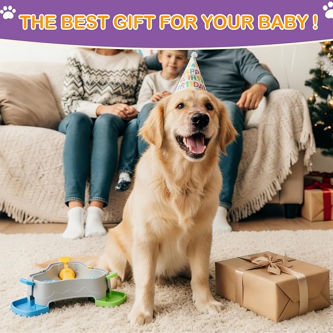 Interactive Dog Toys, Dog Puzzle Toy Treat Dispensing Dog Toys, Dog Enrichment Toys for Mental Stimulation, Slow Feeder Dog Puzzle for Small Medium Dogs, Interactive Cat Toy Cat Puzzle Feeder - Image 7