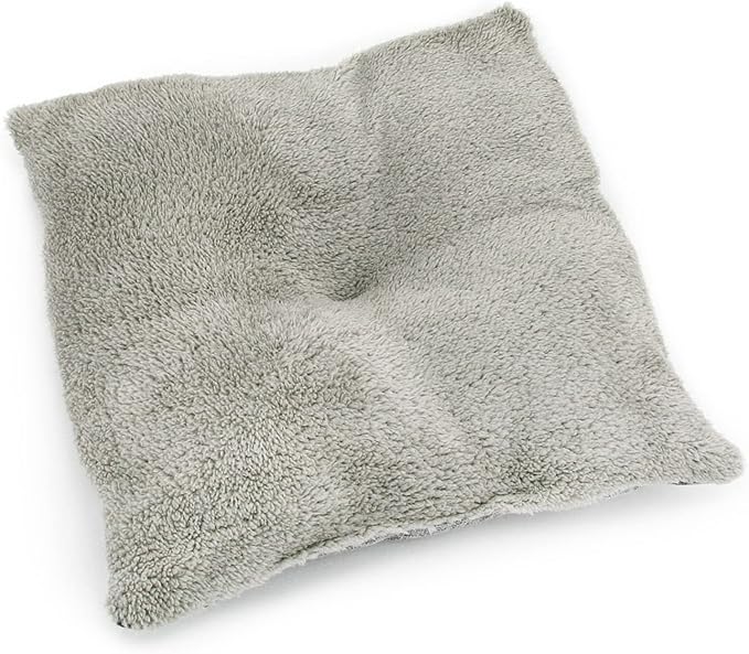 Best Pet Supplies Cat Bed for Indoor Cat, Domed Tent House with Removable Pillow, Covered Cat Cave for Small Dog, Puppies and All Breeds of Cats - Gray Linen, 16 x 16 x H:14" - Image 4