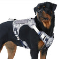 AUROTH Tactical Dog Harness for Large Dogs, Heavy Duty No Pull Pet Vest | Easy Control Handle, Adjustable, Reflective, Military K9, for Doberman Husky Walking Hunting Hiking, Bohemia Grey, X-Large by AurothPets