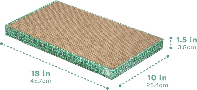 Kitty City XL Wide Corrugate Cat Scratchers 3 Pieces, Cat Scratching, Cat Scratch Pad, Door Clips, Furniture Protectors from Cat Scratching - Image 8