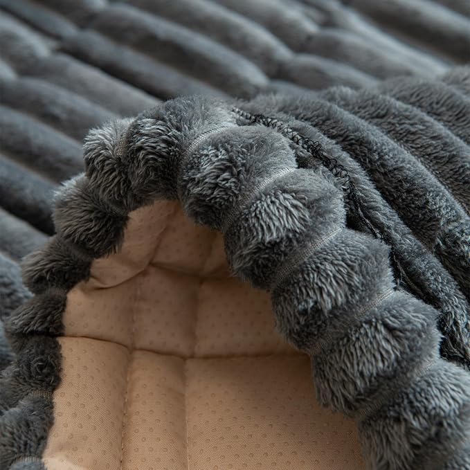 Pet Couch Covers Protector for Dogs Sofa Slipcovers Washable Cushion Cover | Non slip,scratch-proof furniture protector fits I-shape armchair,loveseat,recliner,sectional sofa pads(dark grey,27in*71in) - Image 7