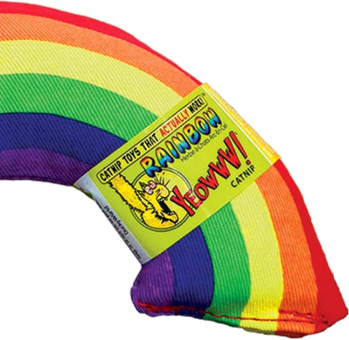 (2 Pack) Yeowww Catnip Toy, Rainbow 6" - Image 2