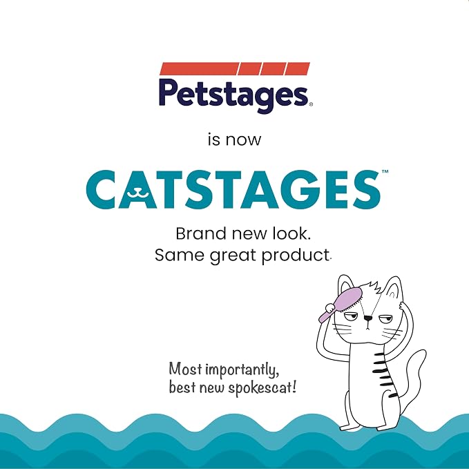 Catstages Catnip Chew Mice 2 Pack– Interactive Dental Cat Chew Toy that Helps Clean Teeth, Mouse, Multicolored - Image 7