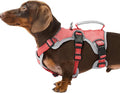 Escape Proof Dog Harness, Dachshund Harness, Reflective Dog Harness with Handle, Durable,Adjustable Vest for Small Medium Large Dogs Walking, Training, and Running Gear (Red,S) by Huntboo
