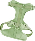 Wisedog Lightweight No Pull Dog Harness, Sage Green, Medium | Air Mesh, 3 Clips, Adjustable, No Choke Design, Ideal for Walking Training by WisedogPetSupplies
