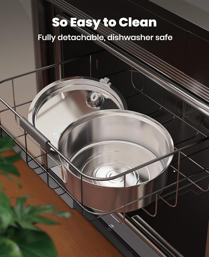 oneisall 7L/230oz Dog Water Fountain for Multi-pet Household,PWF002 | 25db Quiet Design,304 Stainless Steel,Contain 3 Set Filters,Visual Water,5-Layer Filtration,Fit for Living Room Kitchen - Image 6