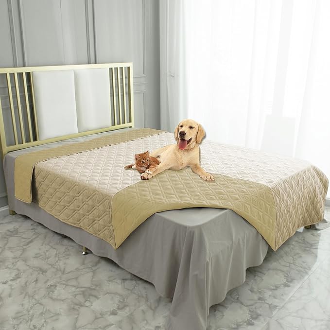 Ameritex Waterproof Dog Bed Cover Pet Blanket for Furniture Bed Couch Sofa Reversible - Image 6