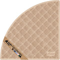 GORILLA GRIP Cat Litter Box Mat, 32x32, Cushioned Coil Mesh Litter Trapping Mats, Scatter Control Supplies for Less Mess, Phthalate Free, Ultra Deep Catch Grooves, Rinse or Vacuum to Clean, Beige by Unknown