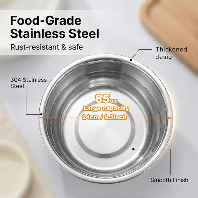 Foldable Elevated Dog Bowl Holder with 2 Large 85oz Stainless Steel Bowls, 12" Tall Raised Dog Bowl Stand for Large Breeds, Indoor and Outdoor Use - Image 7