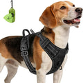Joytale No Pull Dog Harness Medium Sized Dog, Front Clip, Black | Grab Handle for Instant Control, Padded & Adjustable Vest, Sturdy Metal D-Rings, for Safe Training & Daily Walking by Joytale