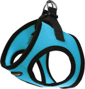 Bark Appeal Aqua Blue Step-in Dog Harness for Medium to Large Sized Pets – Updated Sizing, Re-Measuring is Essential – Soft Vest Harness – Anti-Choke with Adjustable Strap & Heavy Duty Clip – L by BarkAppeal