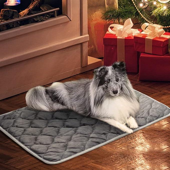 Self-Warming Cat Bed and Heating Mat - Thermal Pet Bed for Dogs and Cats - Crate Pad - Image 5