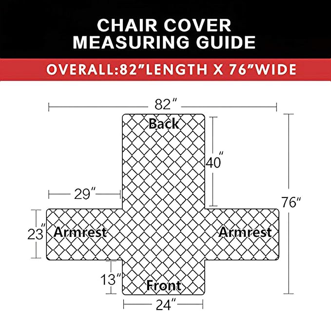 Easy-Going Chair Sofa Slipcover Reversible Sofa Cover Water Resistant Couch Cover Furniture Protector Cover with Elastic Straps for Pets Kids Children Dog Cat (Chair, Black/Black) | Machine Washable Slipcover For Dogs, Water Resistant Furniture Mat For... - Image 6