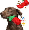 lilfrd Rose Valentines Day Dog Toy, Squeaky Crinkle Puzzle Gift for Dogs | Valentine Gift, Interactive Play, Suitable for Small Medium Large Dogs, Birthday Gift by Lilfrd