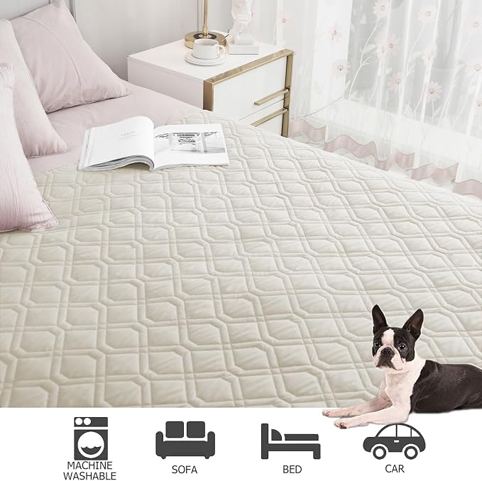 Ameritex Waterproof Dog Bed Cover Pet Blanket for Furniture Bed Couch Sofa Reversible - Image 7